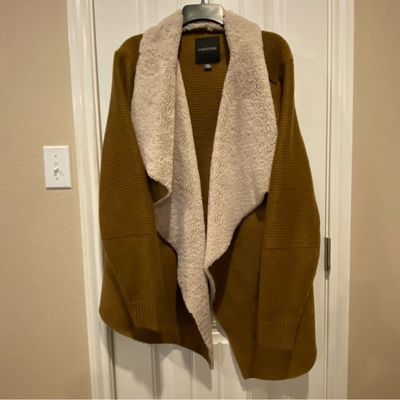 Maurice’s Suede Leather and Wool Jacket - Picture 4 of 9